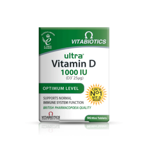 VITABIOTICS ULTRA VITAMIN D3 1000IU TBL A96