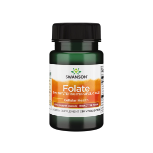 SWANSON FOLATE 400 MCG CPS A30
