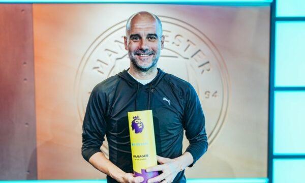 U zgjodh trajneri i vitit në Premierligë, flet Pep Guardiola