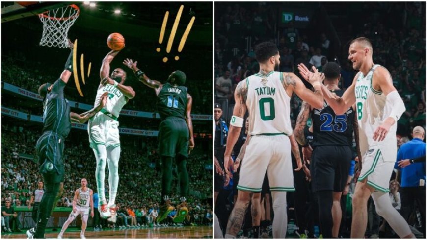 Boston Celtics shkatërroi Dallas Mavericksin në ndeshjen e parë finale të NBA