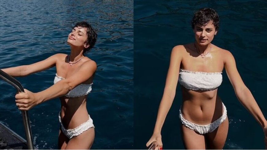 Modelja e “Victoria’s Secret”, Taylor Hill magjeps me fotografitë në bikini, gjatë arratisjes italiane