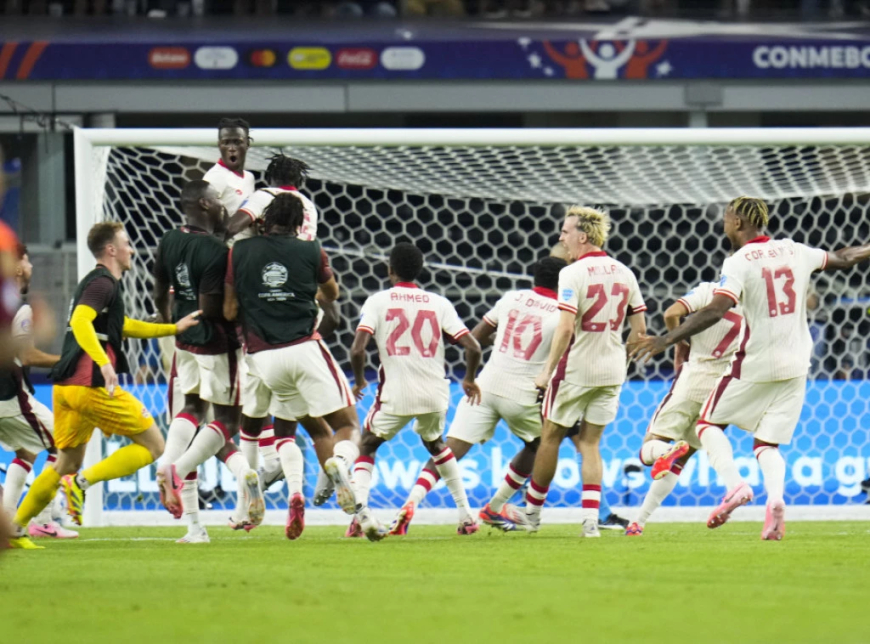 Futbollistët kanadezë eliminuan Venezuelën, do të luajnë kundër Argjentinës në gjysmëfinale të Copa America.