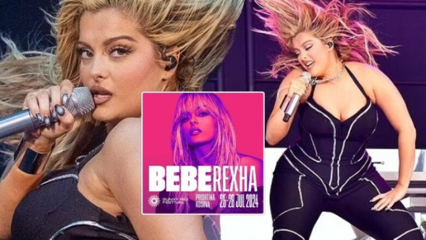 “Kosovë po vij për ty” – Bebe Rexha ndan njoftimin emocionues për pjesëmarrjen në Sunny Hill Festival