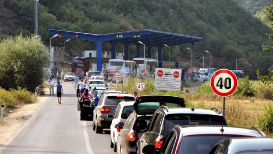 Deri në 30 minuta për të dalë nga Kosova në pikën kufitare “Dheu i Bardhë”