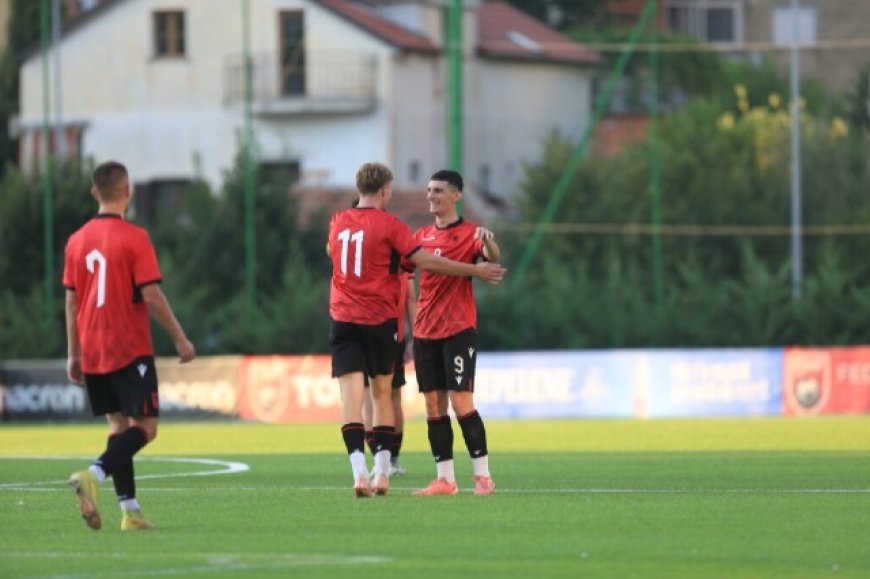 Shqipëria U-19 mposht me rezultatin 4-0 Lihtenshtejnin